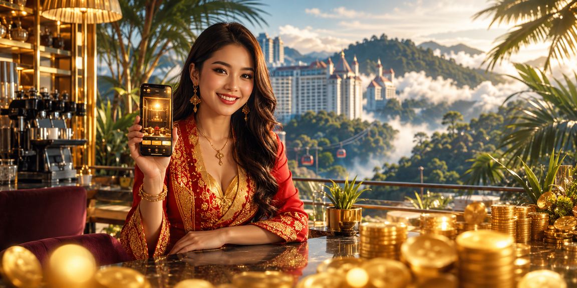 Pemain di Genting Highlands menikmati rebat bonus dan hiburan kasino dalam suasana moden