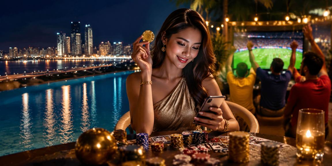 Pemain menikmati kemenangan permainan rummy di Johor dengan suasana sosial hangat