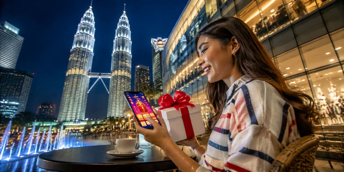 Pemain dari Kuala Lumpur menerima sampul merah bonus eksklusif melalui platform hiburan dalam talian 1200