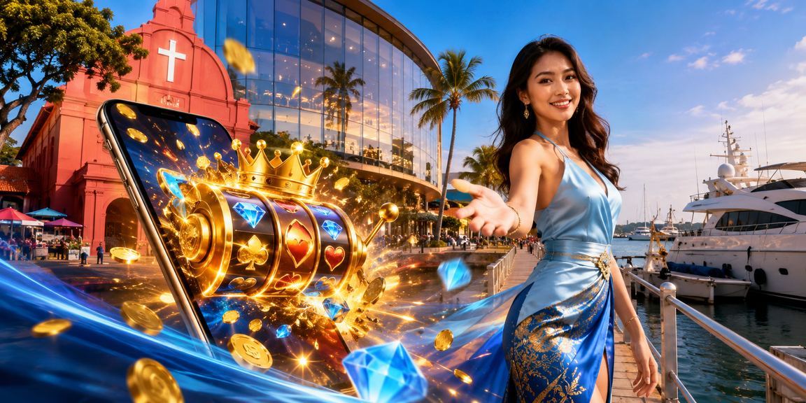 Pengguna Melaka memainkan permainan slot dalam talian 1200 dengan gaya Melayu yang ceria