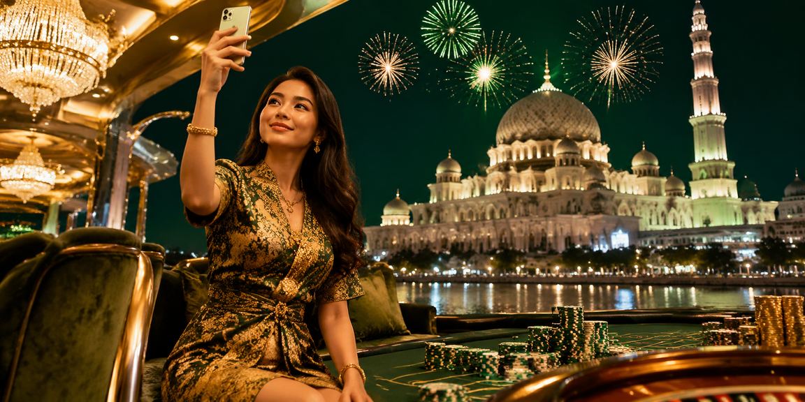 Pengguna Putrajaya mendaftar akaun kasino mudah alih 1200 dengan corak batik tradisional Malaysia